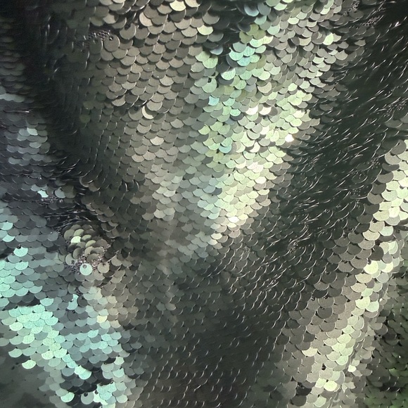 RTA Emerald Green One-Shoulder Sequence Top Size Small Holiday Party/NYE - Picture 5 of 5